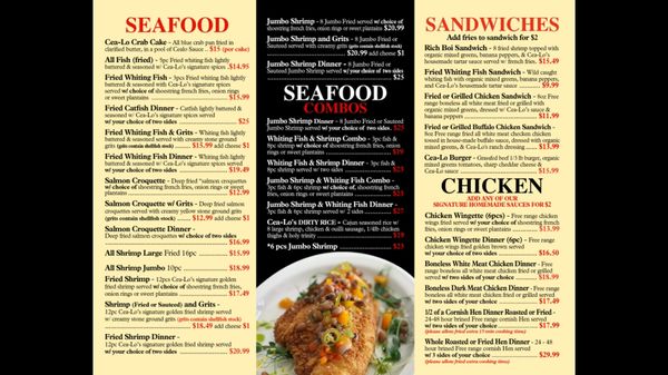 Menu photo 6 Cea-Lo L.A Sherman Oaks, CA Menu photo 6 Cea-Lo L.A Sherman Oaks, CA