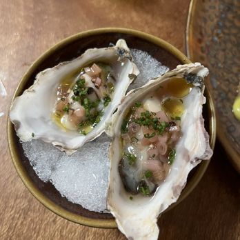 Itria - Miyagi Oyster - Crudo - Italian Near Me - San Francisco, California Itria - Miyagi Oyster - Crudo - Italian Near Me - San Francisco, California