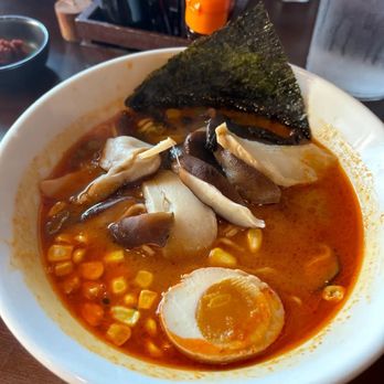 Maki - Mushroom ramen with spicy miso broth - Sushi Bars Near Me - Rockville, Maryland Maki - Mushroom ramen with spicy miso broth - Sushi Bars Near Me - Rockville, Maryland