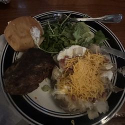 The Wine Market - Steak night Filet (medium) w/ baked potatoes and salad