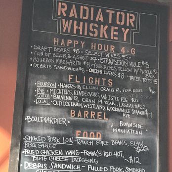 Radiator Whiskey - New American Near Me - Seattle, Washington