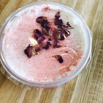 Teas'n You - Rose cream (from above) with salted cream on top - Bubble Tea Near Me - Vienna, Virginia Teas'n You - Rose cream (from above) with salted cream on top - Bubble Tea Near Me - Vienna, Virginia