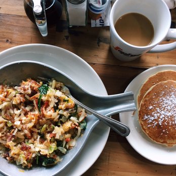 Sunview Cafe - Yummy vegetable skillet with pancakes - Breakfast & Brunch Near Me - Allen, Texas Sunview Cafe - Yummy vegetable skillet with pancakes - Breakfast & Brunch Near Me - Allen, Texas