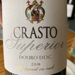 Grapes & Bites - Our Duoro red wine by the glass.  full bodied, dry, and fantastic with everything we had.  $7.50 euros per glass