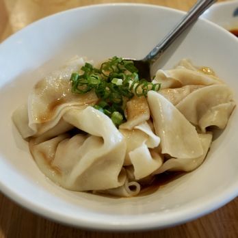 eLoong Dumplings - Chicken Shrimp Wontons with Spicy Sauce - Chinese Near Me - Westlake Village, California eLoong Dumplings - Chicken Shrimp Wontons with Spicy Sauce - Chinese Near Me - Westlake Village, California