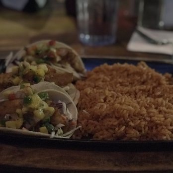 Nacho Daddy - Fish street tacos with rice - New American Near Me - Las Vegas, Nevada