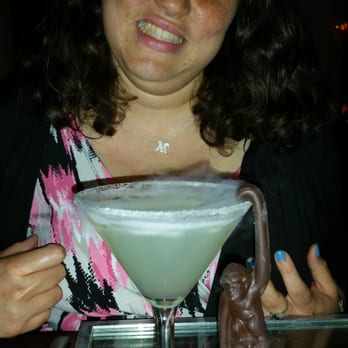 Barton G - Michelle and her Virgin Chocolate Monkey Tini - New American Near Me - Miami Beach, Florida