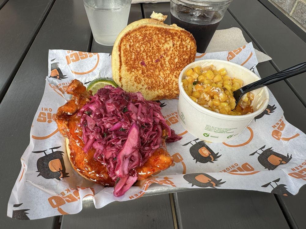 Food from Disco Chicken