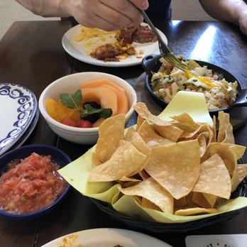 El Torito - Chilaquiles, fruit bowl and Chips and salsa! Starters! - Mexican Near Me - Cypress, California