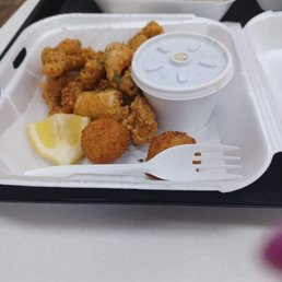 Had the catfish and greens . The catfish was great,but the greens were everything !! Had the catfish and greens . The catfish was great,but the greens were everything !!