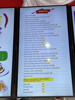 Menu photo 1 Gilibertos Arnolds Park, IA