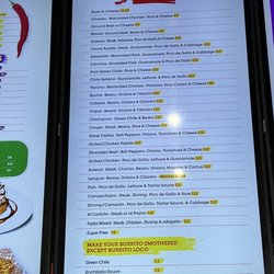 Gilibertos - Menu