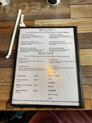 Menu photo 1 Mi Ranchito Family Restaurant Durango, CO