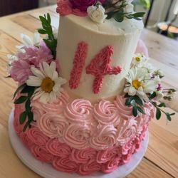Fleur Cakes - My daughters birthday cake