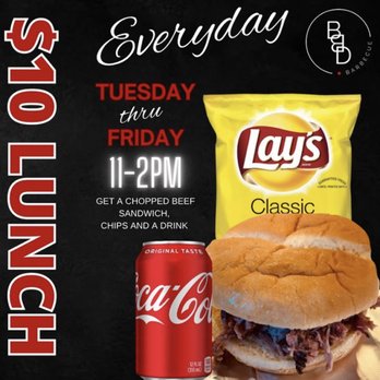 Branded By D BBQ & Catering - Lunch Special - Barbeque Near Me - Burleson, Texas