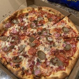 a pizza in a box