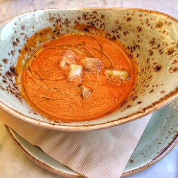FIG Restaurant - Tomato Roasted Tomato Soup - Bars Near Me - Santa Monica, California FIG Restaurant - Tomato Roasted Tomato Soup - Bars Near Me - Santa Monica, California