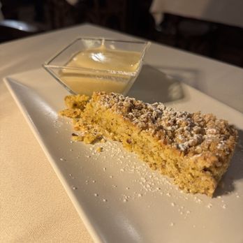 Vini da Gigio - Almond Cake with Zabaglione - Modern European Near Me - Venezia, VE Vini da Gigio - Almond Cake with Zabaglione - Modern European Near Me - Venezia, VE