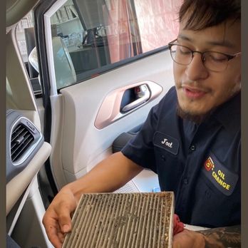 Take 5 Oil Change - I didn't even know there was an AC filter inside the glovebox! $30 I got it changed. Thank you - Oil Change Stations Near Me - Rowlett, Texas Take 5 Oil Change - I didn't even know there was an AC filter inside the glovebox! $30 I got it changed. Thank you - Oil Change Stations Near Me - Rowlett, Texas
