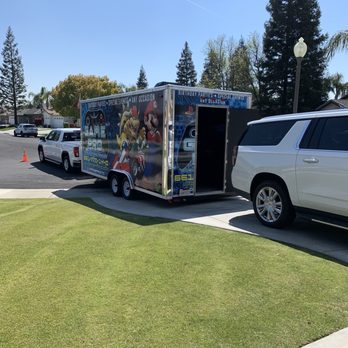 Game Pro - Front area setup - Game Truck Rental Near Me