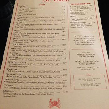 St Elmo - Menu - International Near Me - Byron Bay, NSW St Elmo - Menu - International Near Me - Byron Bay, NSW