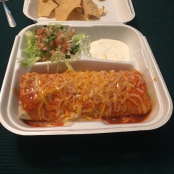 Los Favoritos - Enchilada style burrito! - Mexican Near Me - Mesa, Arizona