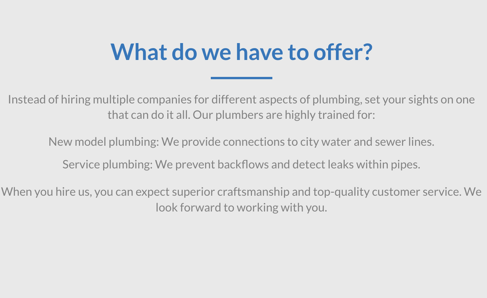 Slide of Elite Custom Plumbing
