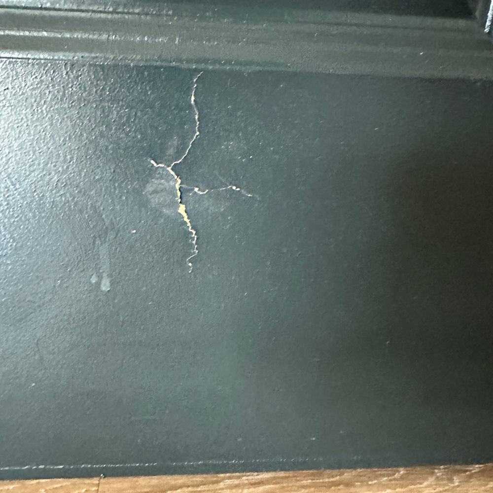Hazel Southpark - Crack in 1 of the doors - Apartments Near Me - Charlotte, North Carolina