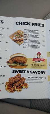 Menu photo 1 Side Chick San Diego, CA
