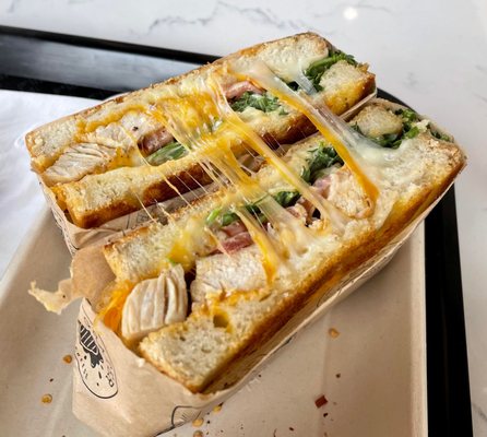 Grater Grilled Cheese by null