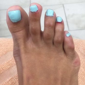 Chloe Nail Spa - Unacceptable pedicure. It's all lumpy and nails cut uneven. The polish isn't clean and the woman cut me twice in one sitting. - Nail Salons Near Me - Sherman Oaks, California Chloe Nail Spa - Unacceptable pedicure. It's all lumpy and nails cut uneven. The polish isn't clean and the woman cut me twice in one sitting. - Nail Salons Near Me - Sherman Oaks, California