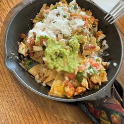 Moctezuma's Mexican Restaurant - Nachos with chicken