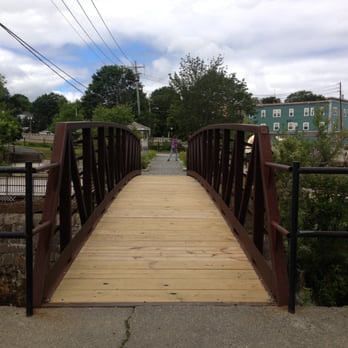 Bad Little Falls Park - Bridge spanning the falls and river. - Parks Near Me - Machias, Maine Bad Little Falls Park - Bridge spanning the falls and river. - Parks Near Me - Machias, Maine
