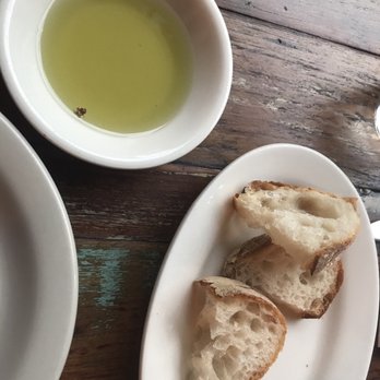 Scalino - Bread and olive oil - Italian Near Me - Brooklyn, New York