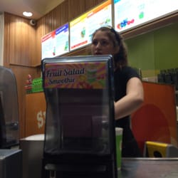 Boost Juice Bars - Now blending my free smoothie