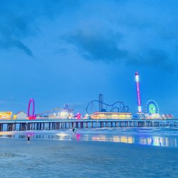 Galveston Seawall Beaches