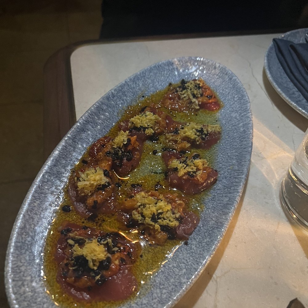 K'Far - Tunisian Tuna Crudo - Breakfast & Brunch Near Me - Brooklyn, New York K'Far - Tunisian Tuna Crudo - Breakfast & Brunch Near Me - Brooklyn, New York
