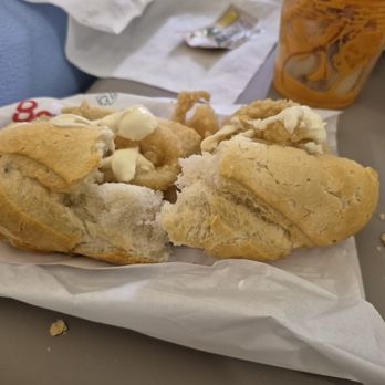 La Campana - their famous calamari sandwich (verdict: just get the calamari and skip the bread.) - Tapas Bars Near Me - Madrid, M La Campana - their famous calamari sandwich (verdict: just get the calamari and skip the bread.) - Tapas Bars Near Me - Madrid, M