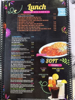 Menu photo 1 El Sombrero Brookhaven, MS