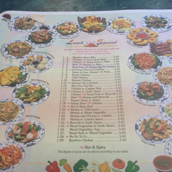 Green Tree - Lunch menu - Chinese Near Me - Newberry, Florida