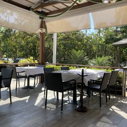 La Dolce Vita - Patio on busy street