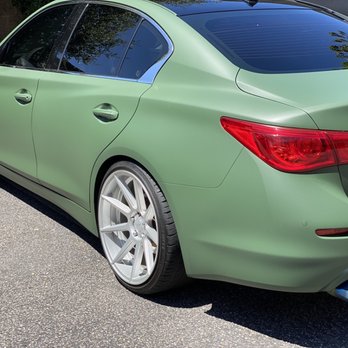 EZ Mods - Custom green air wrap - Vehicle Wraps Near Me - San Luis Obispo, California EZ Mods - Custom green air wrap - Vehicle Wraps Near Me - San Luis Obispo, California