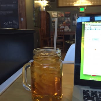 Fortezza Coffee - Mint green tea. So refreshing! Comes iced of hot - Cafes Near Me - Fort Wayne, Indiana