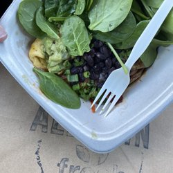 Alltown Fresh - Not a great photo, but a delicious burrito breakfast bowl nonetheless!
