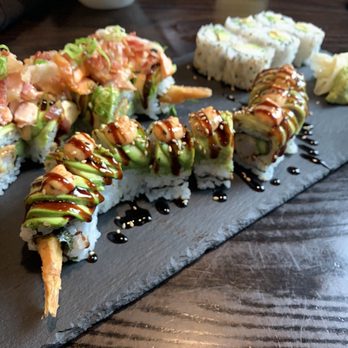 Kizuna - Caterpillar Roll - Sushi Bars Near Me - Vienna, Virginia Kizuna - Caterpillar Roll - Sushi Bars Near Me - Vienna, Virginia