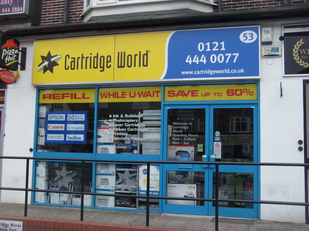 CARTRIDGE WORLD 53 High Street, Birmingham, West Midlands, United