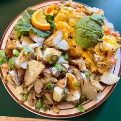 Jenny's Country Cookin' - Taco Omelet with Country Potatoes