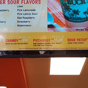 Bahama Buck's - Odessa, FL - Chopped pickles?? Craziness - Desserts Near Me - Odessa, Florida
