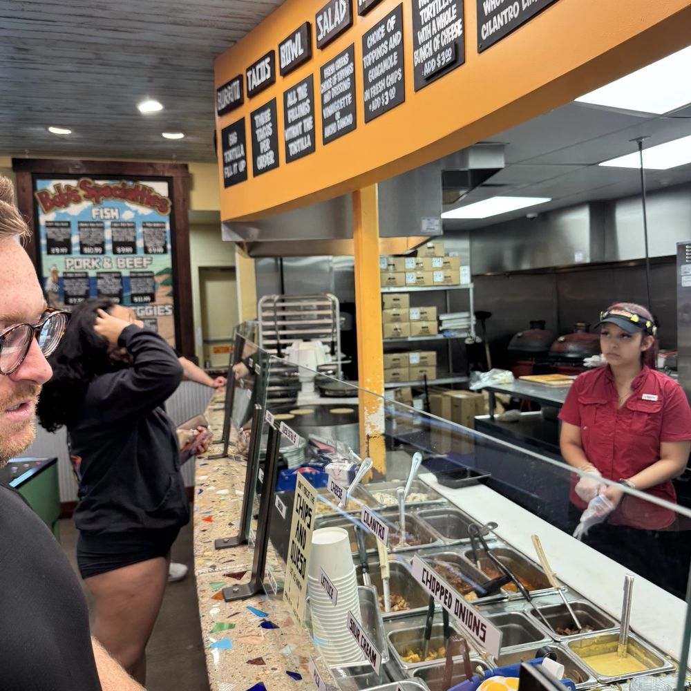 Cabo Bob's Burritos - Food line - Mexican Near Me - Meadows Place, Texas