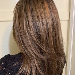 Beautiful caramel balayage.